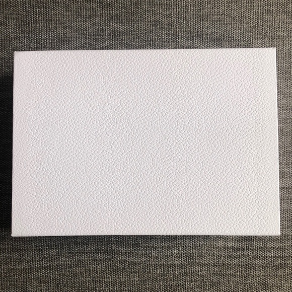 Dior White Empty Rectangle Gift Box Paper White Logo Ribbon Holiday Gift - Picture 10 of 17